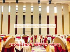 사무실용 나무 마감 이동식 칸막이