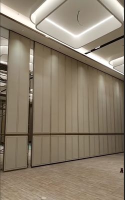 주문 회의실 MDF 이동성 접착벽, 호텔 파티션 벽 ISO9001 SGS online manufacture
