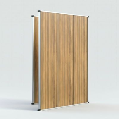 주문 유연한 접이식 벽, 소음 방지 알루미늄 벽돌 online manufacture