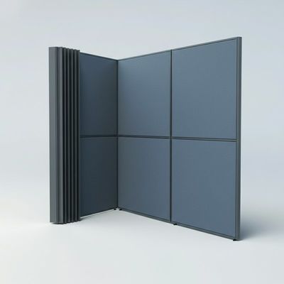 주문 여러 패널 오피스 파티션 간편한 수동 조작으로 단열 online manufacture