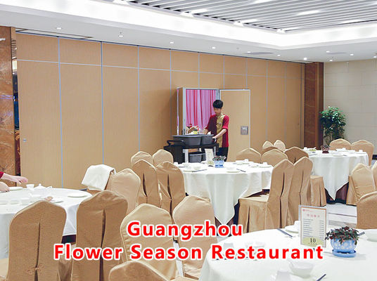 좋은 가격 Manual Operable Moveable Wall System with Customizable Dimensions and Durable Dupont POM Rollers 온라인으로