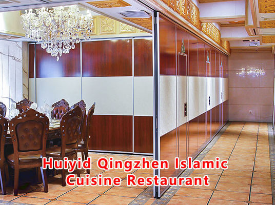 좋은 가격 Acoustic Operable Partition with STC Rating 42-56dB and 6061-T6 Aluminum Alloy Frame for Superior Durability 온라인으로