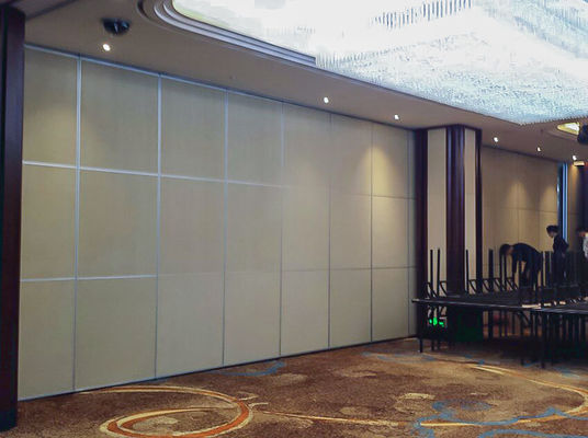 좋은 가격 Movable Partition Wall with STC Rating 42-56dB 6061-T6 Aluminum Frame and Q235 Steel Core for Office and Hotel 온라인으로