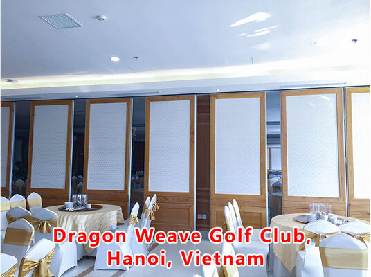 좋은 가격 Sliding Movable Partition Wall with Dupont POM Roller Magnetic Seal and Jack Lifting Mechanism 온라인으로