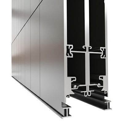 좋은 가격 Acoustic Partition Wall with Height Up to 18M Featuring 304 Stainless Steel Roller and 6061-T6 Profile 온라인으로