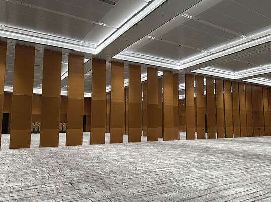 좋은 가격 Acoustic Fire Resistance Movable Partition Wall with MDF Board and Aluminium-Steel Construction 온라인으로